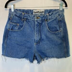 Goodfellows Clothing Company Womens Cutoff Jean Shorts Vintage Size 11/12 Cotton